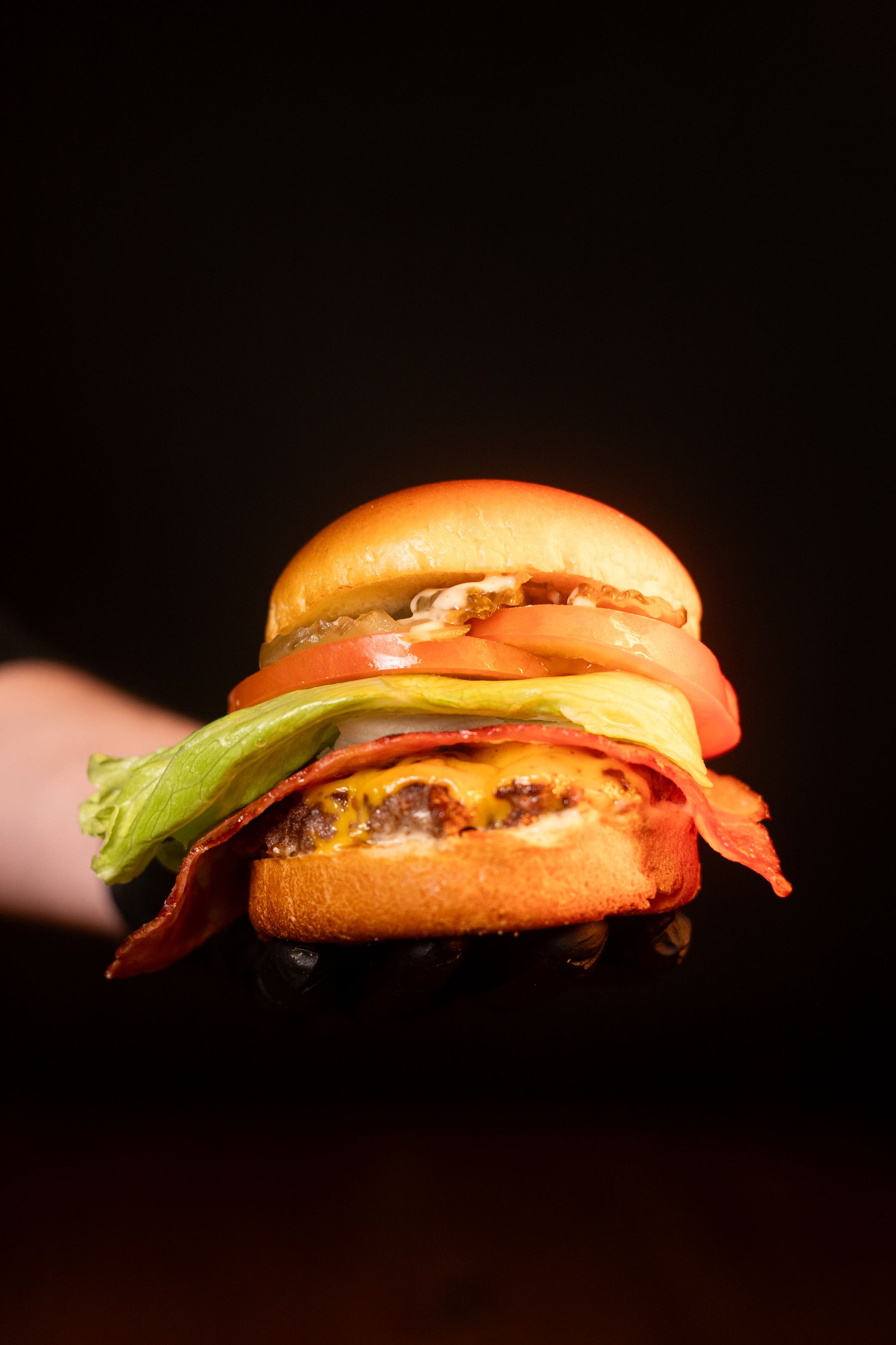 Hambúrguer do Lana's Burguer